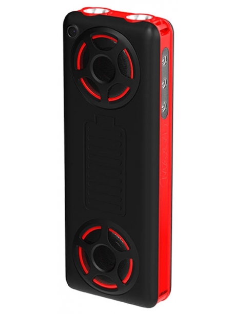мобильный телефон с функцией караоке Maxvi P20 black-red