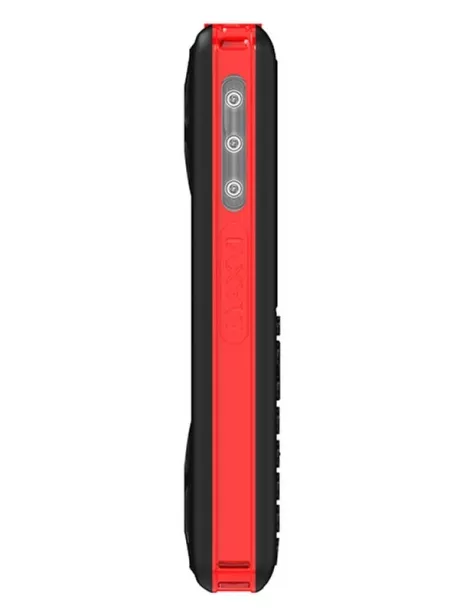 мобильный телефон с функцией караоке Maxvi P20 black-red