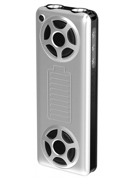 мобильный телефон с функцией караоке Maxvi P20 silver-black