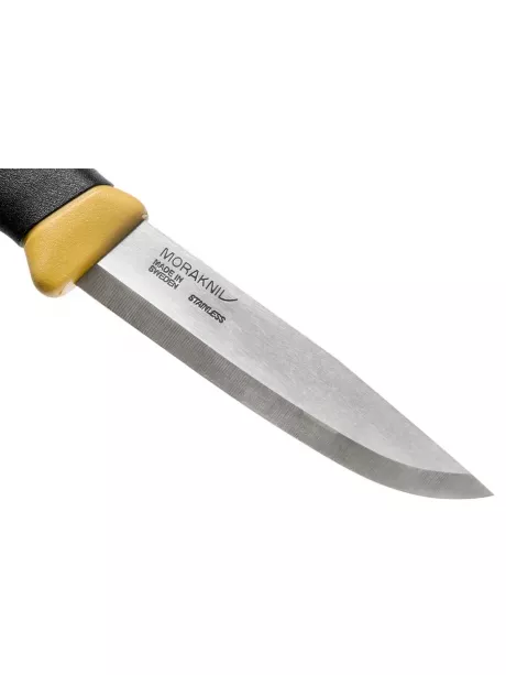 нож с огнивом Morakniv Spark yellow