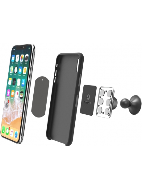 магнитный держатель на 3М скотче Arroys Stick-SM1 black