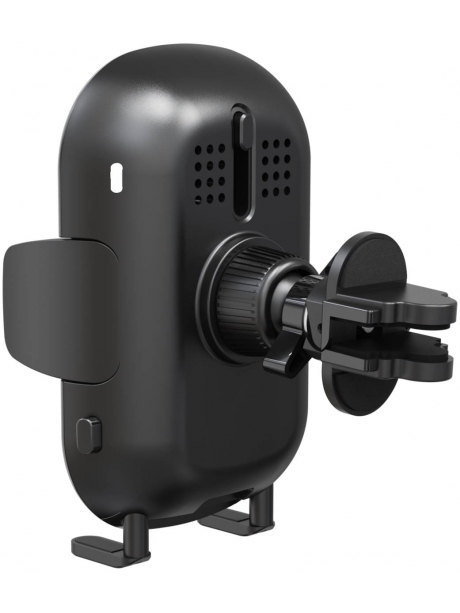 держатель смартфона с беспроводной зарядкой Arroys Vent-W1 Auto black