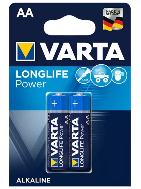 элемент питания Varta LR6/AA LONGLIFE Power-2BL 