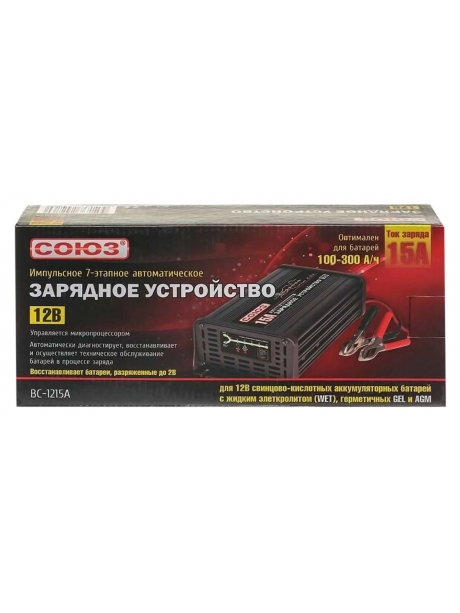 зарядное устройство Союз BC-1215A 