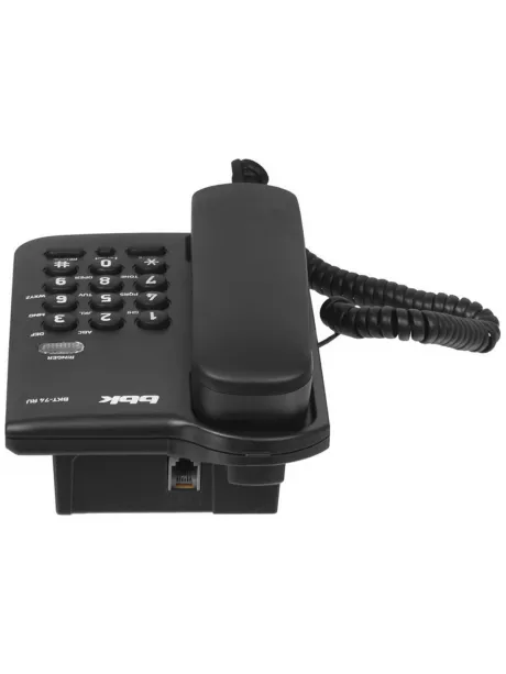 телефонный аппарат BBK BKT-74 черный
