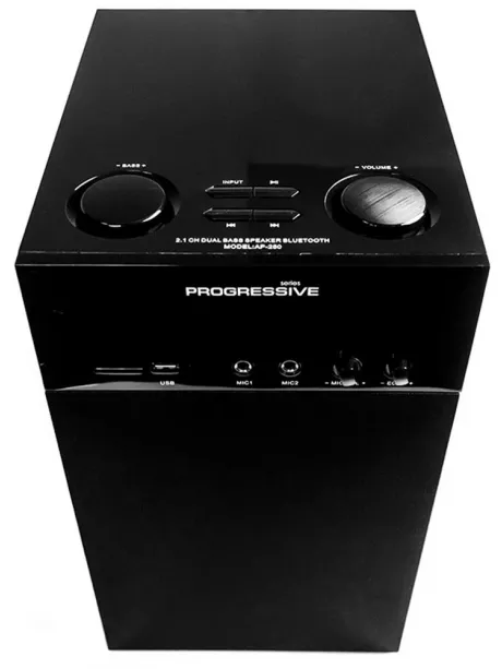 колонки 2.1 с караоке и bluetooth Dialog Progressive AP-250 black