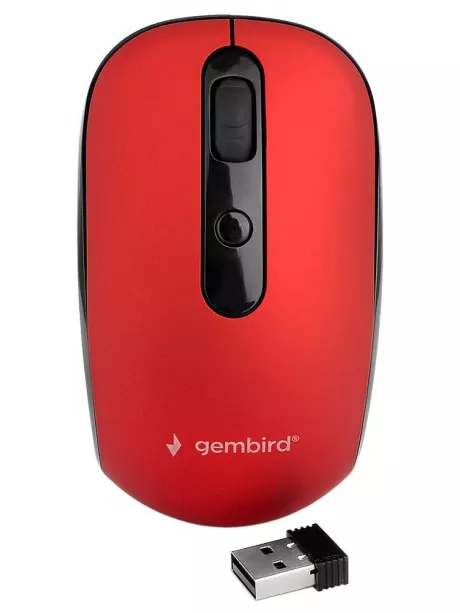 беспроводная мышь Gembird MUSW-355 red
