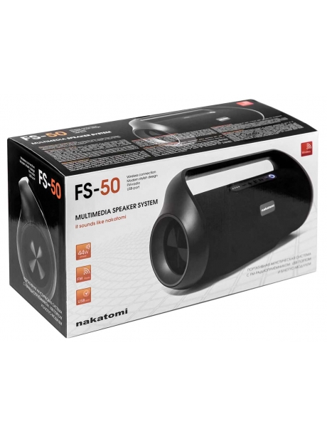 bluetooth колонка Nakatomi FS-50 black