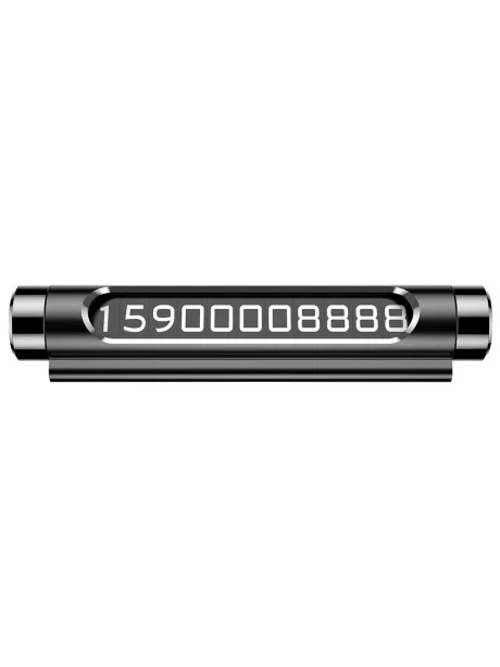 держатель для номера телефона в машину Baseus Temporary Parking Number Card black