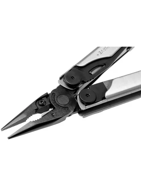 мультитул Leatherman Wave Plus silver black