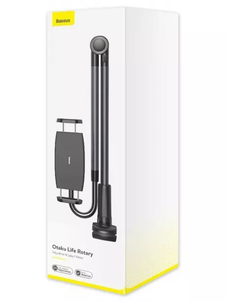 держатель на стол для планшета Baseus Otaku life rotary adjustment lazy holder dark gray