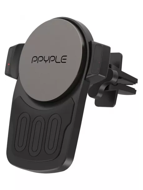 магнитный держатель с беспроводной зарядкой Ppyple Airview XWM100 black