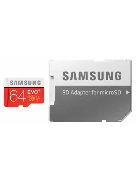 карта памяти Samsung 64Gb microSDXC Class 10 EVO PLUS 