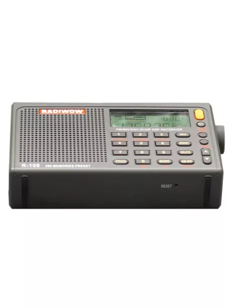 всеволновый цифровой радиоприемник RADIWOW R-108 green
