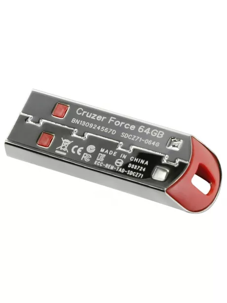 флешка USB SanDisk CZ71 Cruzer Force 64GB silver
