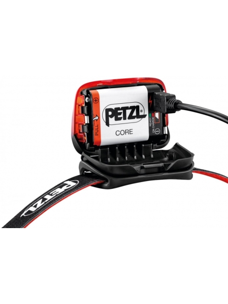 аккумуляторный налобный фонарь Petzl ACTIK CORE E065AA красный/черный