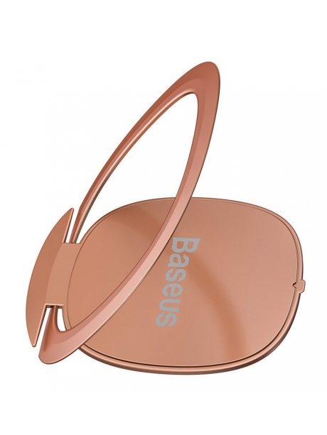 попсокет на телефон Baseus Invisible phone ring holder rose gold