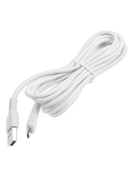 кабель передачи данных Hoco X20 Flash micro 3m white