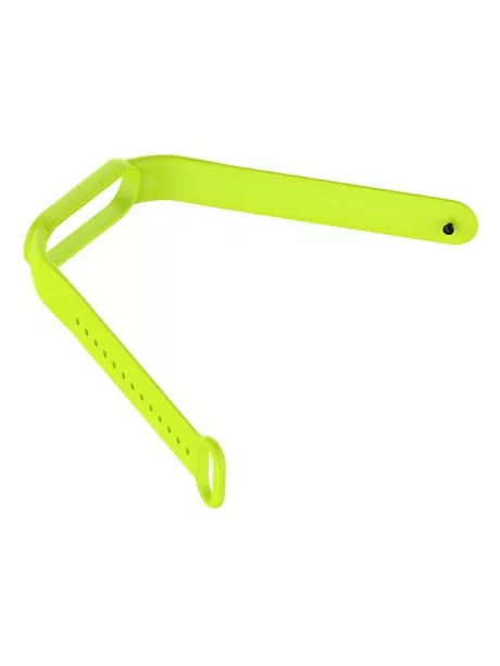 силиконовый ремешок Xiaomi для Mi Band 5 лайм