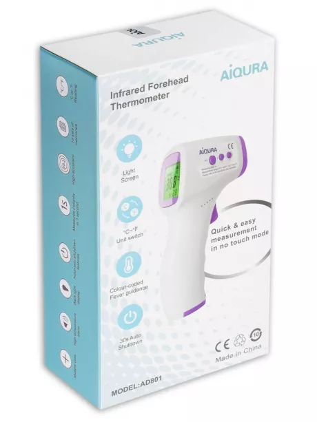 бесконтактный инфракрасный термометр Aiqura AD801 