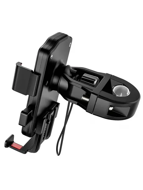 держатель на руль велосипеда Hoco CA73 Flying one-touch bicycle and motorcycle universal holder black &amp; red