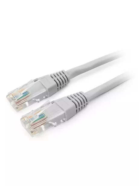патч корд Cablexpert UTP кат.5e, 2м, литой серый