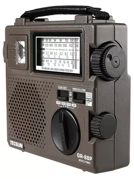портативный радиоприемник для похода Tecsun Green-88P (export version) sand