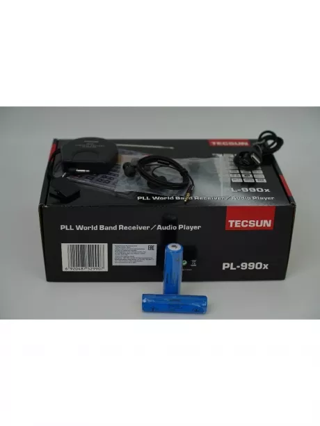 всеволновый цифровой радиоприемник с mp3 плеером Tecsun PL-990x (export version) black