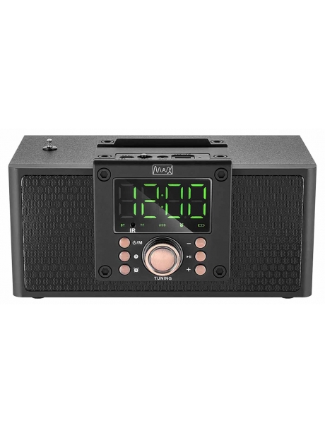 радиоприемник с bluetooth и mp3 плеером MAX МR-360 black