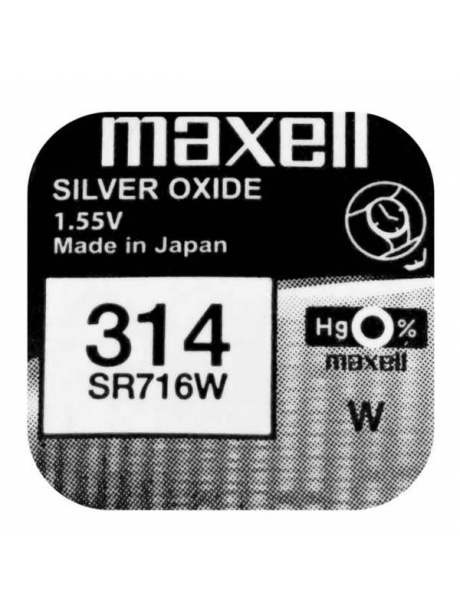 батарейка для часов Maxell SR-716W-1BL 