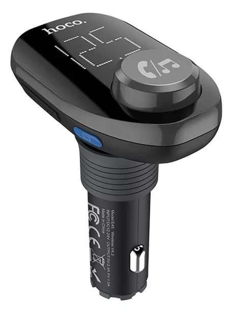 автомобильное зарядное устройство Hoco E45 Happy route black