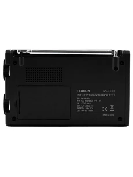 цифровой радиоприемник с хорошим приемом Tecsun PL-330 (export version) black