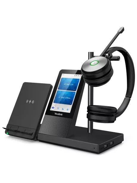 Профессиональная беспроводная DECT гарнитура Yealink WH66 Dual UC 