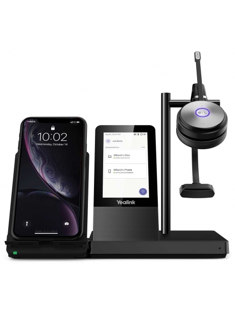 Беспроводная DECT гарнитура Yealink WH66 Mono Teams 