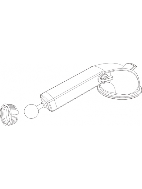 автомобильный магнитный держатель для смартфона  Arroys Dash-SM3 black