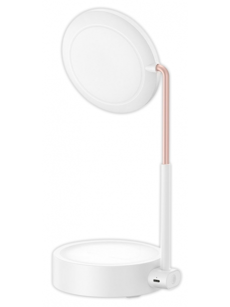 настольное зеркало с подсветкой Baseus Smart Beauty Series Lighted Makeup Mirror with Storage Box white