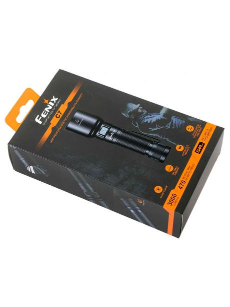 светодиодный фонарь Fenix C7 black
