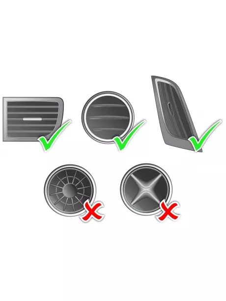 автомобильный держатель Arroys Vent One black edition