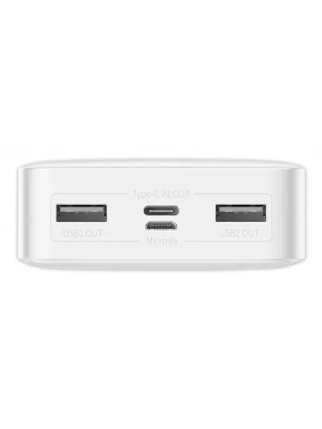 внешний аккумулятор Baseus Bipow Digital Display Power bank 20000mAh 15W white