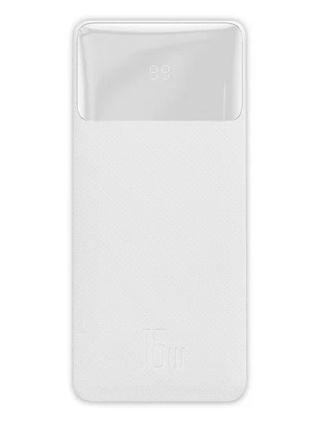 внешний аккумулятор Baseus Bipow Digital Display Power bank 20000mAh 15W white