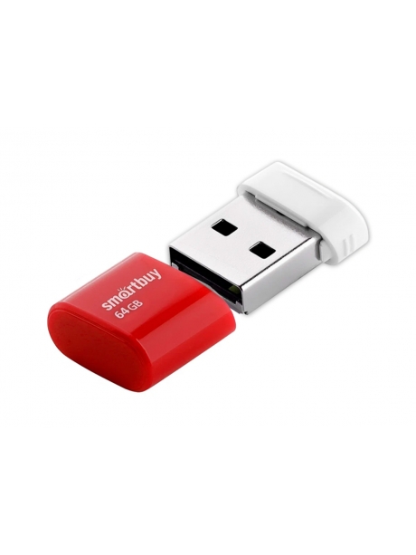 флешка USB SmartBuy LARA 64GB red