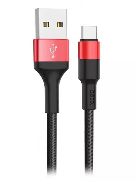 кабель передачи данных Hoco X26 Xpress Type-C 1m black &amp; red