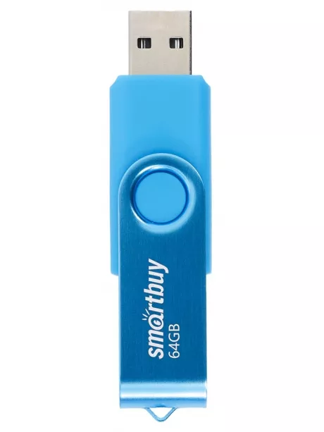 флешка USB SmartBuy Twist 64GB blue