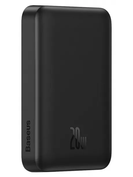внешний аккумулятор c магнитной зарядкой iPhone Baseus Magnetic Mini Wireless Fast Charge Power Bank 10000mAh 20W black
