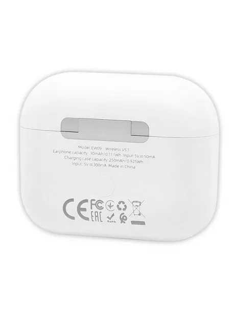 TWS bluetooth наушники Hoco EW09 Soundman true wireless BT headset white