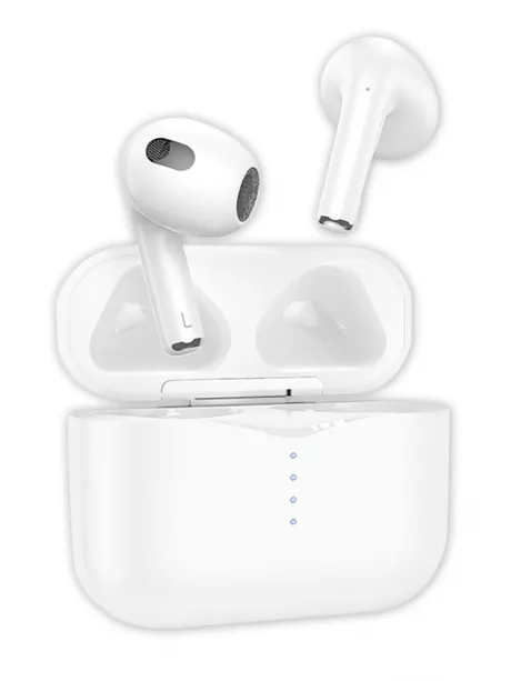 TWS bluetooth наушники Hoco EW09 Soundman true wireless BT headset white