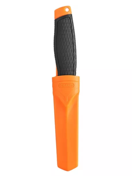 нож с фиксированным клинком Ganzo G806 black orange