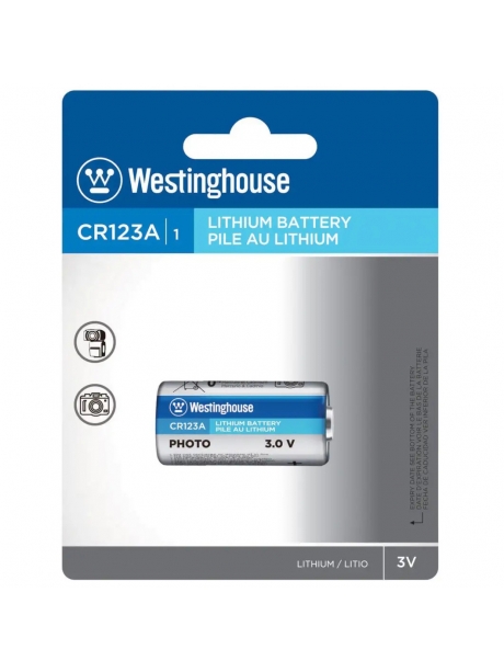 батарейки Westinghouse CR123A 3шт. 