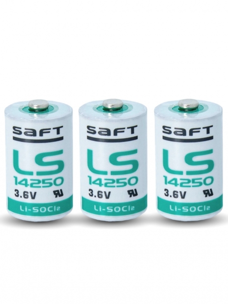 батарейки Saft LS 14250 (1/2AA) 3шт. 