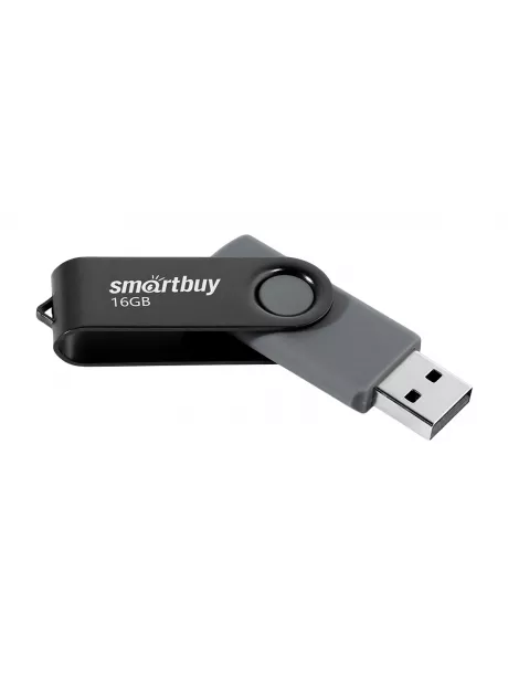 флешка USB SmartBuy Twist 16Gb black